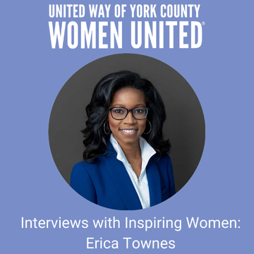Women United Interviews with Inspiring Women featuring Erica Townes