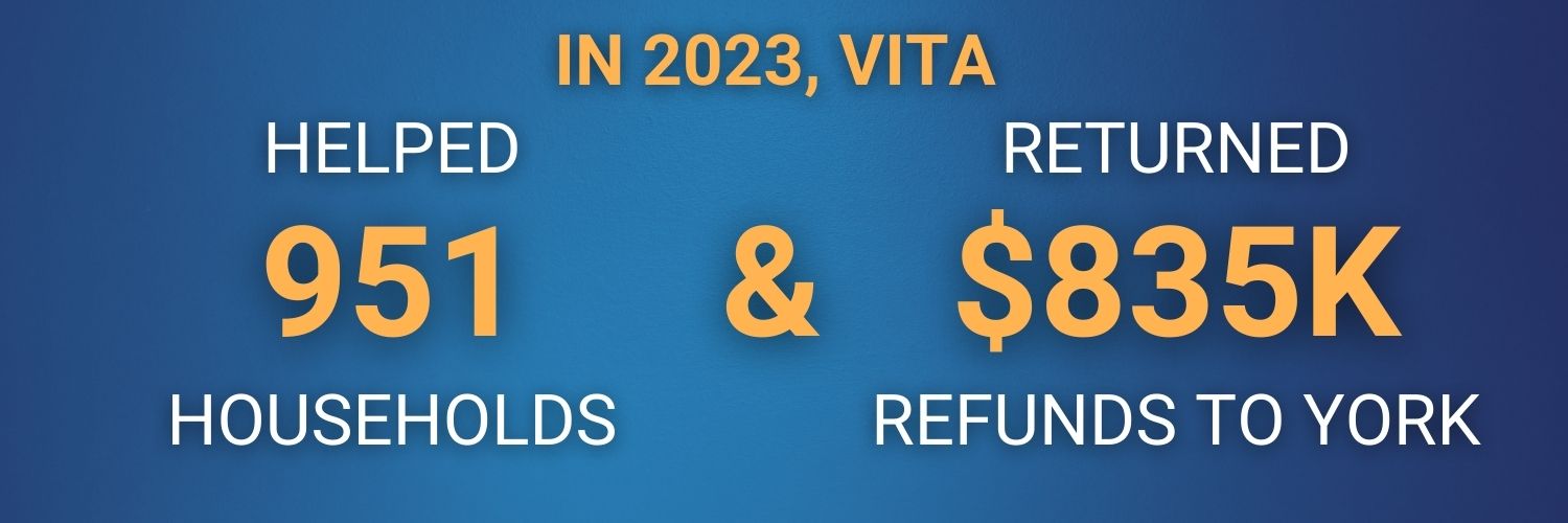 VITA completed 951 returns and $835,155 in refunds in 2023